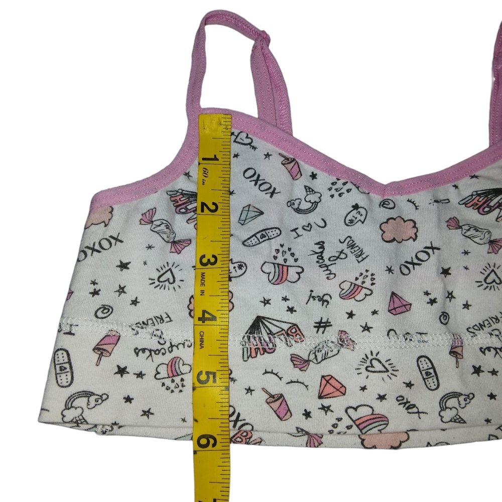 XOXO Girls Teens Printed Bralette Bundle of 2 - Picture 6 of 10
